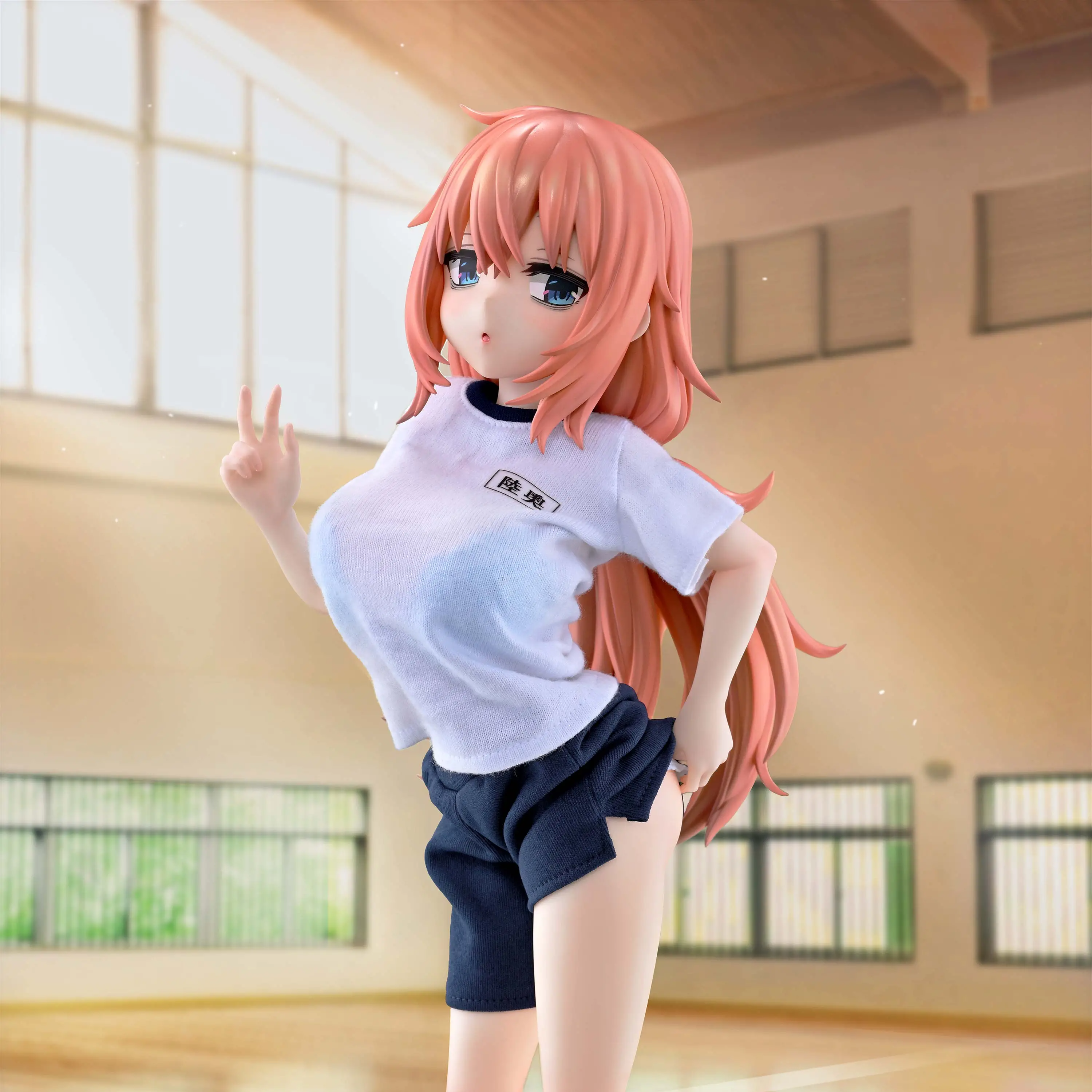 Figurine Komaro Michinoku Ver. Tenue de Sport de Seitokai ni mo Ana wa Aru par Medicos Entertainment